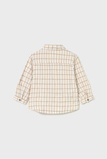 Mayoral L/S Buttondown Mustard Plaid