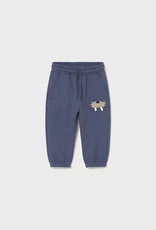 Mayoral Blue Walrus Fleece Pants