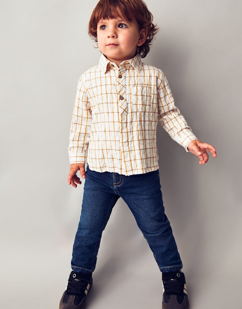 Mayoral Dark Soft Denim Pants