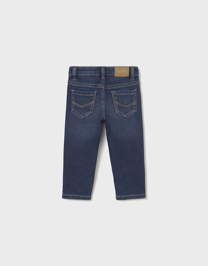 Mayoral Dark Soft Denim Pants