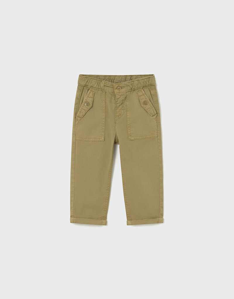 Mayoral Twill Pocket Pants Camel