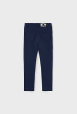Mayoral Girls Navy Fleece Basic Pants