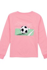 Properly Tied Girls LS Soccer Light Pink