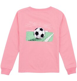 Properly Tied Girls LS Soccer Light Pink