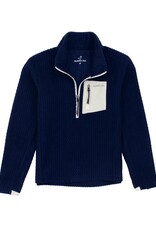 Properly Tied Yukon Pullover Navy