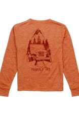 Properly Tied Portland Pocket Tee LS Arrowhead Adventure Sandstone