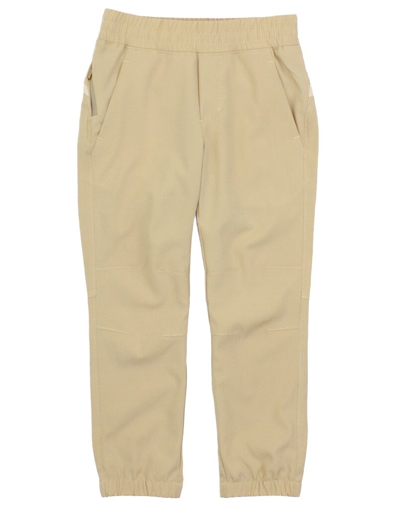 Properly Tied Boys Court Jogger Khaki
