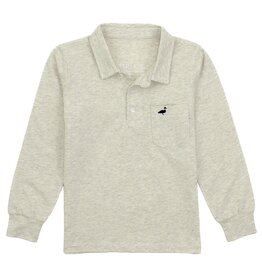 Properly Tied Harrison Pocket Polo L/S Oatmeal