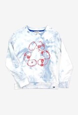 Appaman Highland Sweatshirt Sky Tie Dye