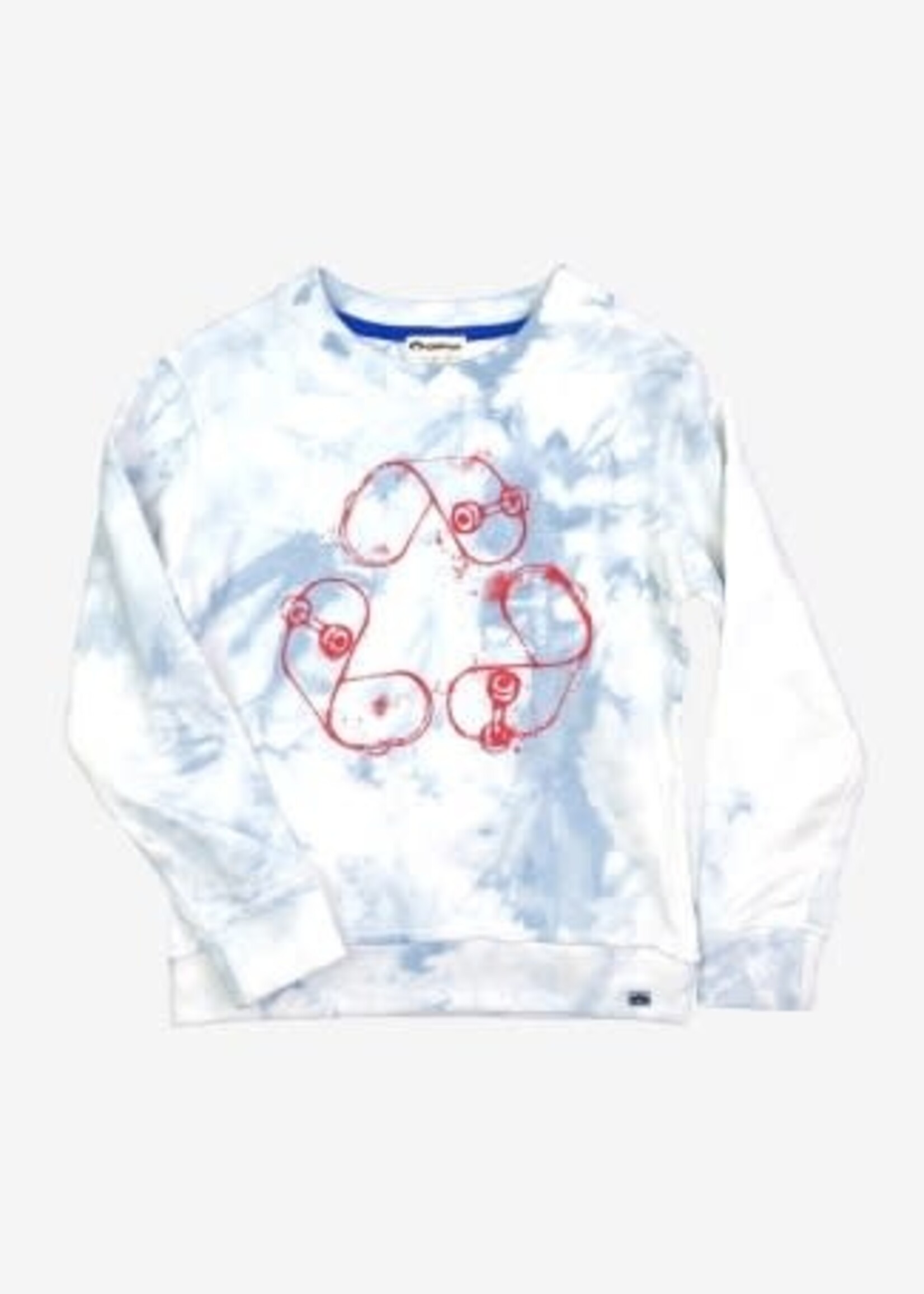 Appaman Highland Sweatshirt Sky Tie Dye