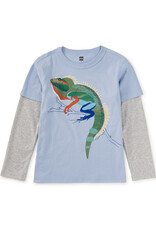 Tea Collection Water Dragon Layered Tee Scenic Blue
