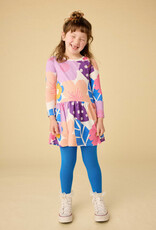 Tea Collection L/S Pocket Dress Oversized Cherry Blossom