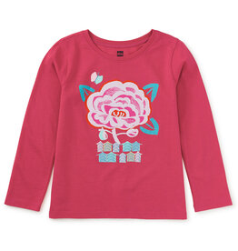 Tea Collection SALE Hanok Village Graphic Tee Thistle