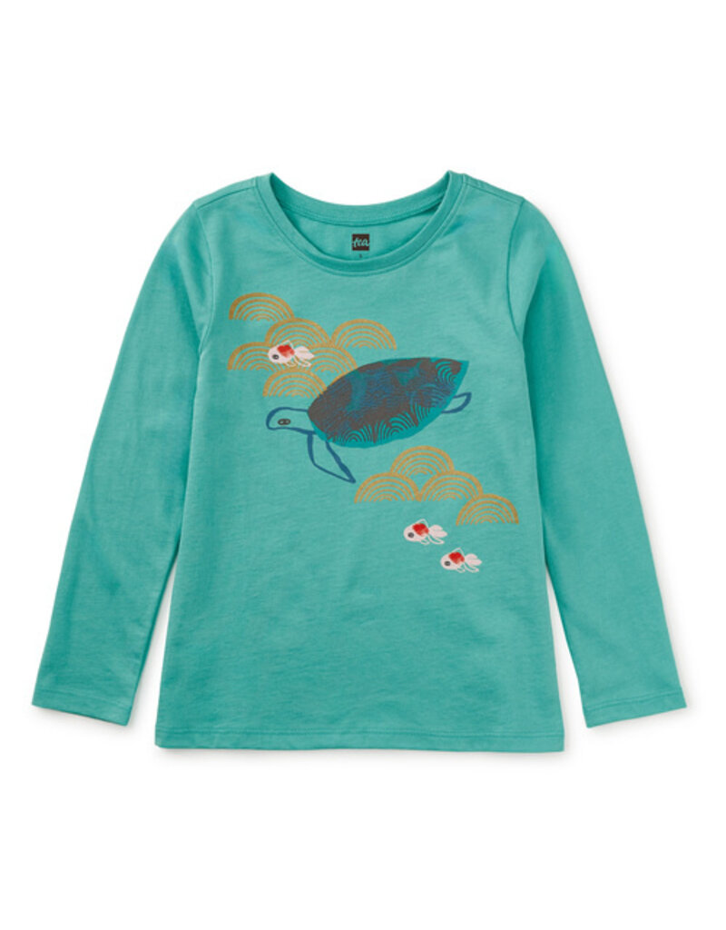 Tea Collection Metallic Minwah Turtle Rain Water