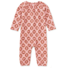 Tea Collection Raglan Baby Romper Metallic
