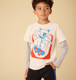 Tea Collection Skater Moon Bear Layered Birch