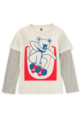 Tea Collection Skater Moon Bear Layered Birch