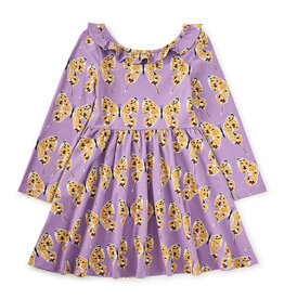 Tea Collection Ruffle Collar Ballet Dress Dragon Swallowtail