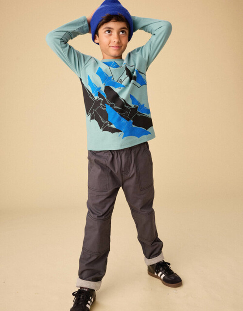 Tea Collection Cozy Does It Lined Pants Pepper