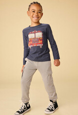 Tea Collection Cargo Pocket Joggers Smoke