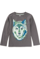 Tea Collection Wolf Graphic Tee Thunder
