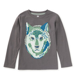 Tea Collection Wolf Graphic Tee Thunder