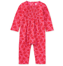 Tea Collection SALE Smocked Baby Romper Andong Floral