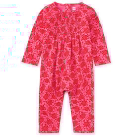 Tea Collection Smocked Baby Romper Andong Floral