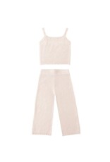 Rylee + Cru Inc. KNIT LOUNGE SET || HEATHERED PETAL