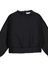Abel & Lula Black Pullover w/Rhinestone