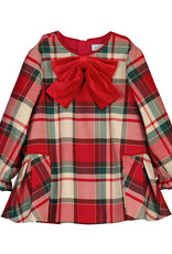 Abel & Lula Red Plaid Dress
