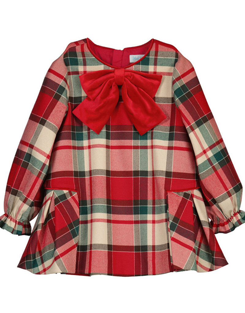 Abel & Lula Red Plaid Dress