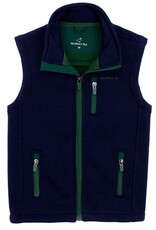 Properly Tied Boys Highland Vest Navy