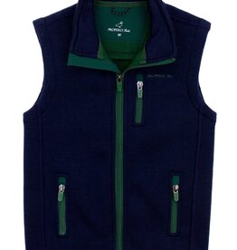 Properly Tied Boys Highland Vest Navy