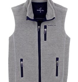 Properly Tied Boys Highland Vest Light Heather Grey