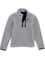 Properly Tied Boys Highland Pullover Light Heather Grey