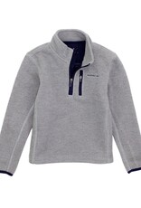 Properly Tied Boys Highland Pullover Light Heather Grey