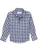 Properly Tied SALE. Boys Woodland Sportshirt Navy Pier