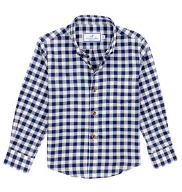 Properly Tied Boys Woodland Sportshirt Navy Pier