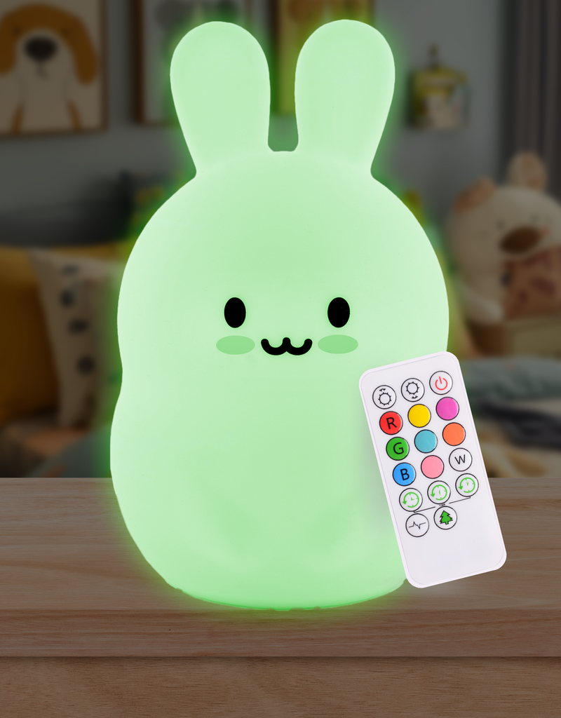 Lumieworld Lumipets LED BUNNY Night Light w/Remote