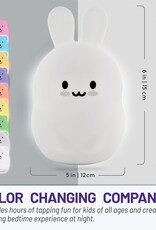 Lumieworld Lumipets LED BUNNY Night Light w/Remote