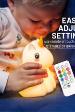 Lumieworld Lumipets LED Unicorn Night Light w/Remote