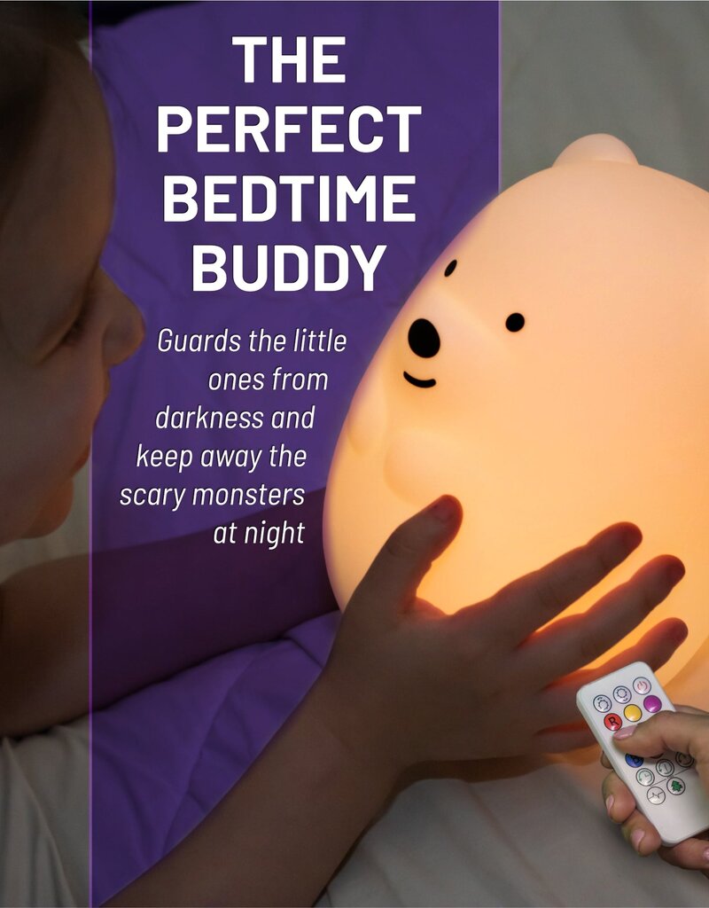 Lumieworld Lumipets LED Bear Night Light