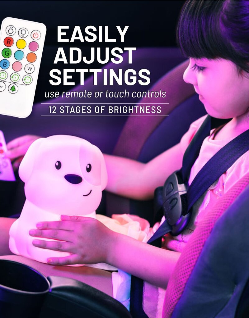 Lumieworld Lumipets LED DOG Night Light w/Remote