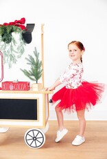 Mila & Rose Candy Cane Lane 3/4 Tutu Leotard