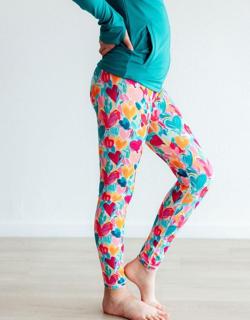 Mila & Rose Heart Hustle Active Legging