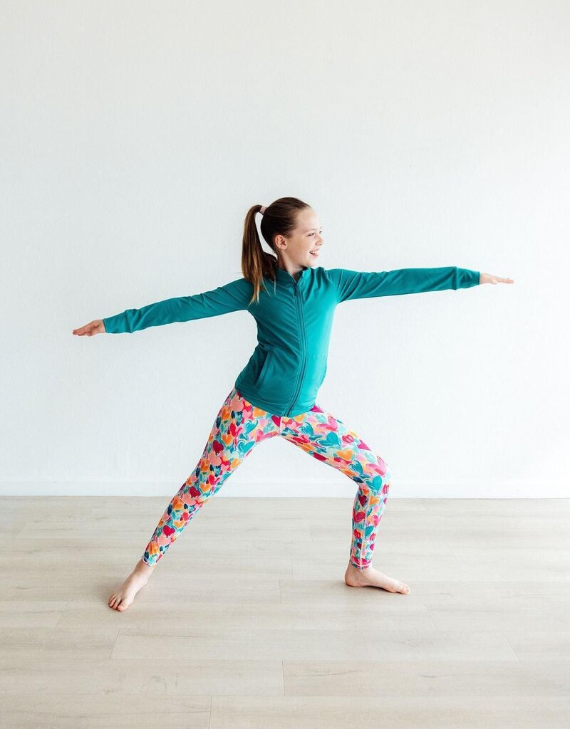 Mila & Rose Heart Hustle Active Legging