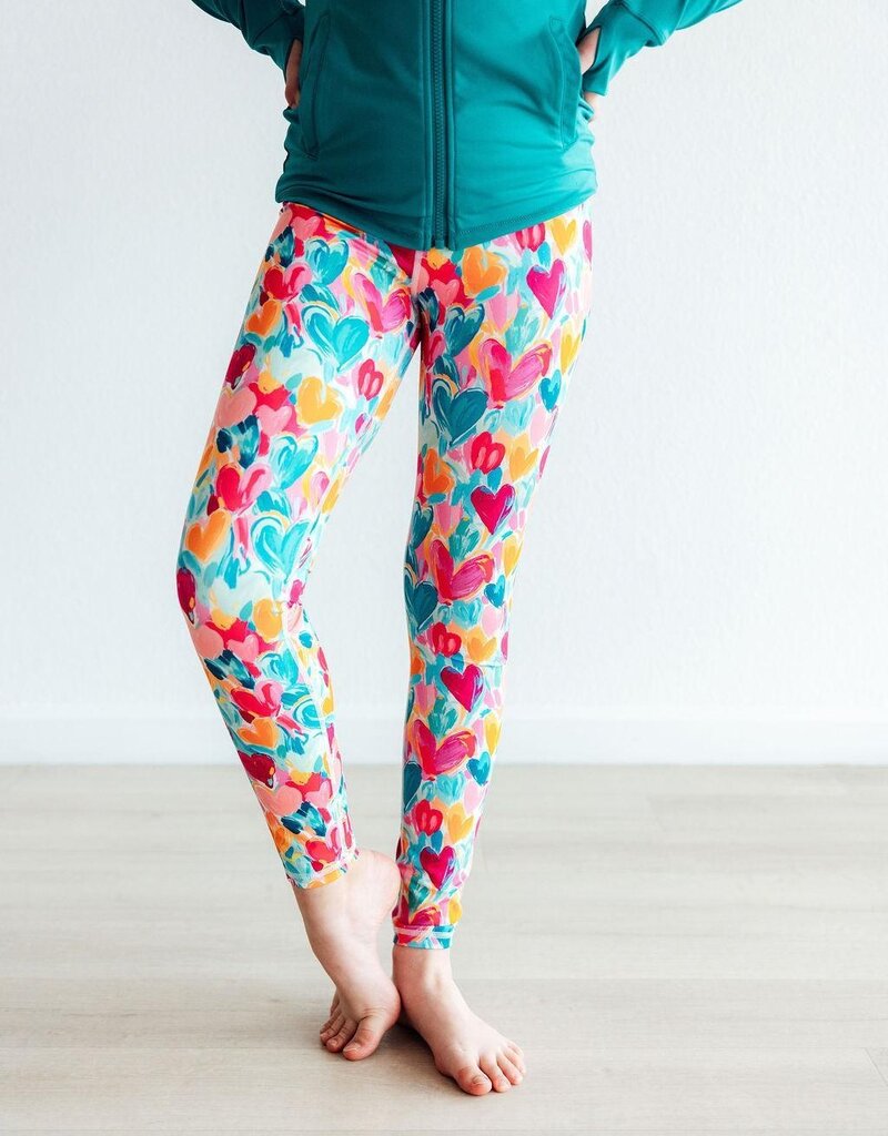 Mila & Rose Heart Hustle Active Legging