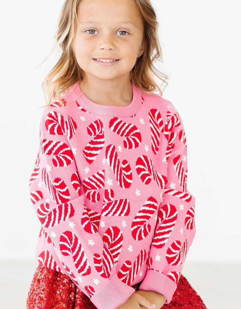 Mila & Rose Candy Canes Sweater