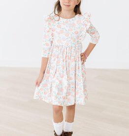 Mila & Rose Pretty Pumpkins Ruffle Twirl Dress